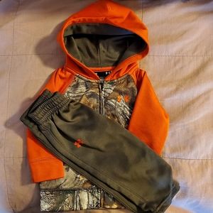 Under Armour camo set 12 month